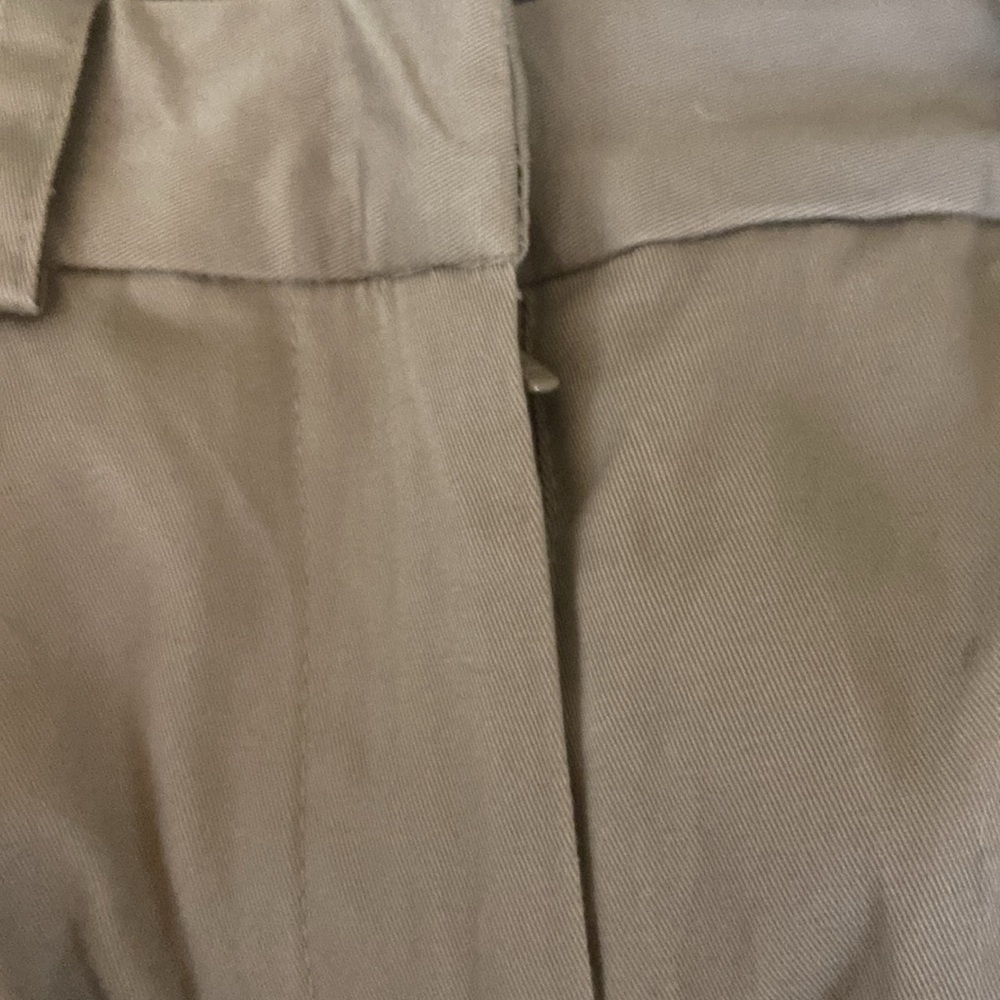 Anthropologie Du Paradis Wide Leg Cargo Pants Khaki Sz XS - Picture 8 of 8